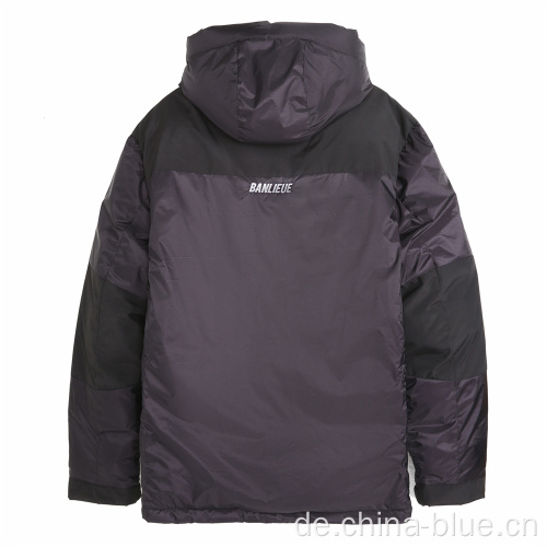 Herren hochwertige Polsterjacke